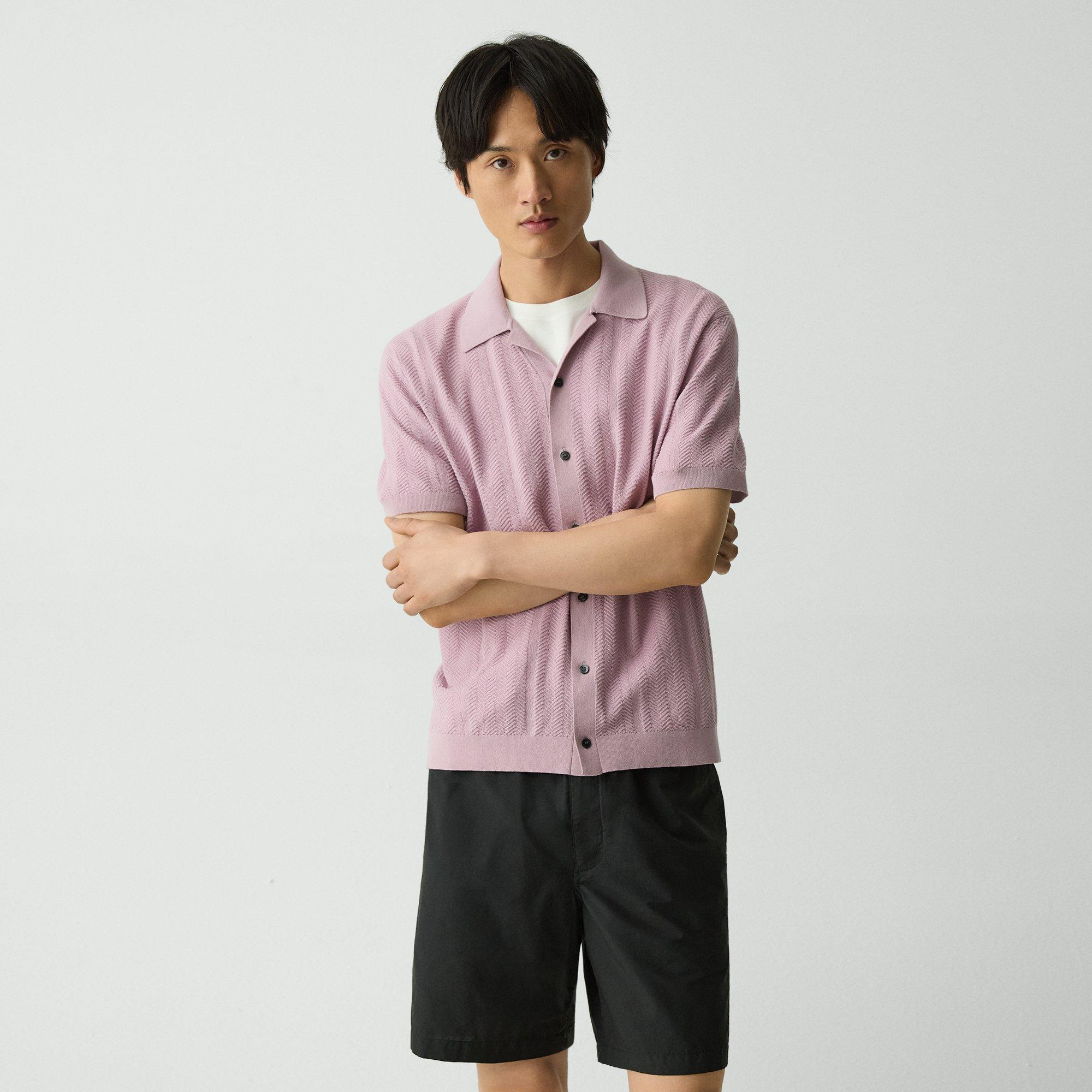Camp Collar Shirt in Cotton Light Twist - 2