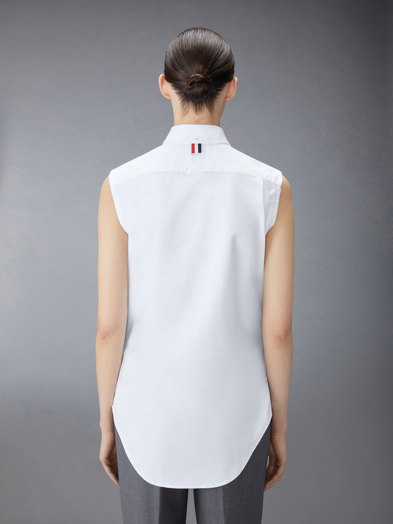 OXFORD CLASSIC SLEEVELESS SHIRT 4