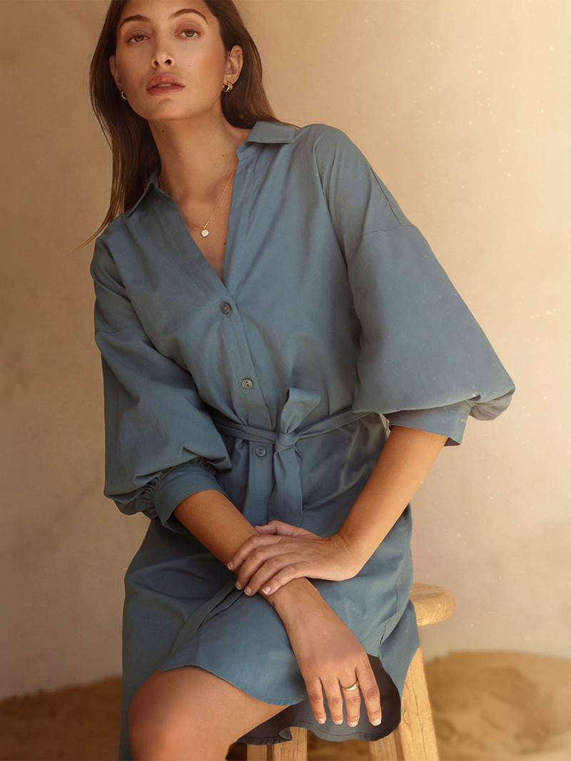 BROCHU WALKER The Kate Belted Dress outlook