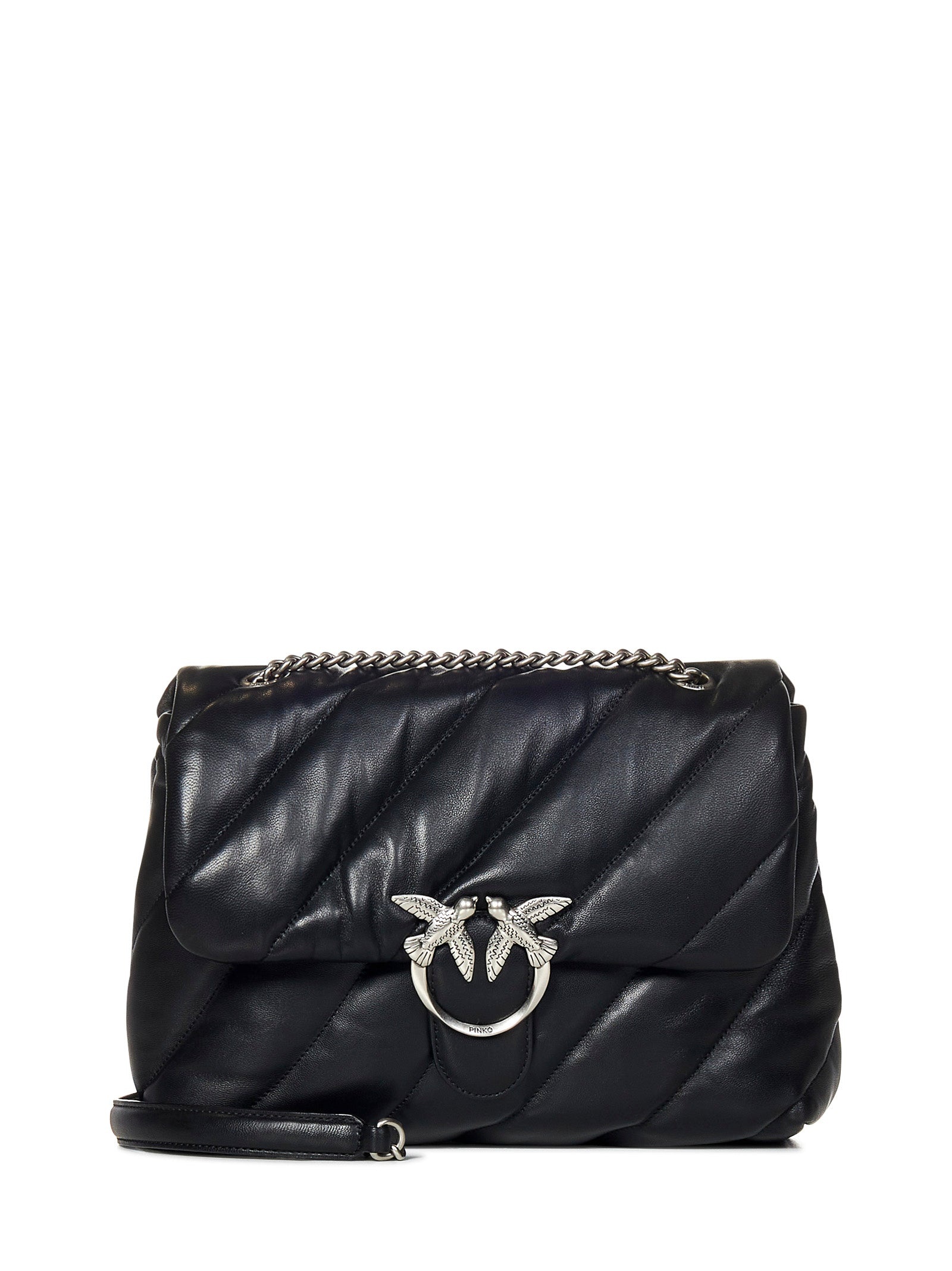 BORSA A SPALLA BIG LOVE BAG PUFF MAXI QUILT PINKO - 1