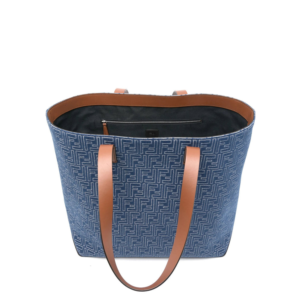 Fendi Blue Tote Bags Men - 4