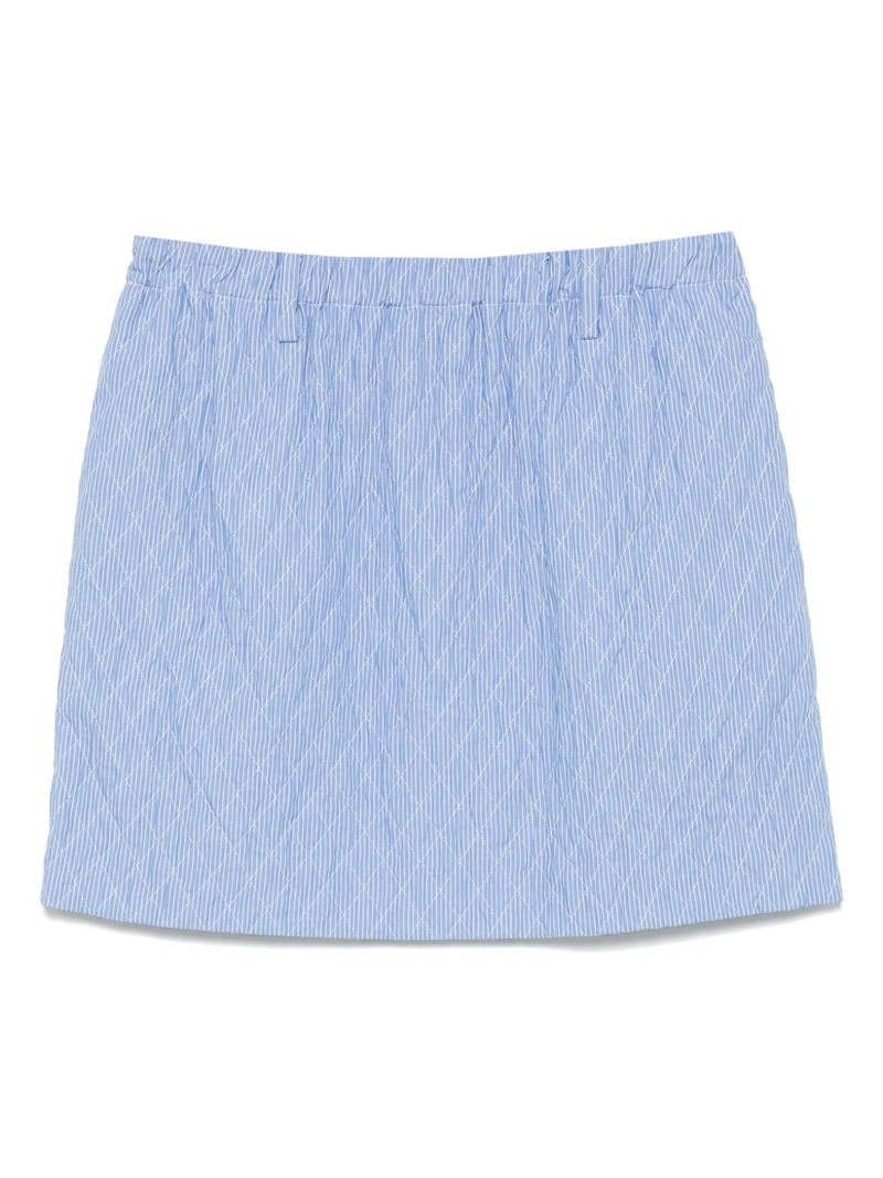 striped mini skirt 1