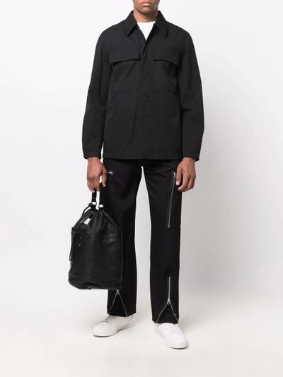 Jil Sander zip-detail straight-leg trousers outlook