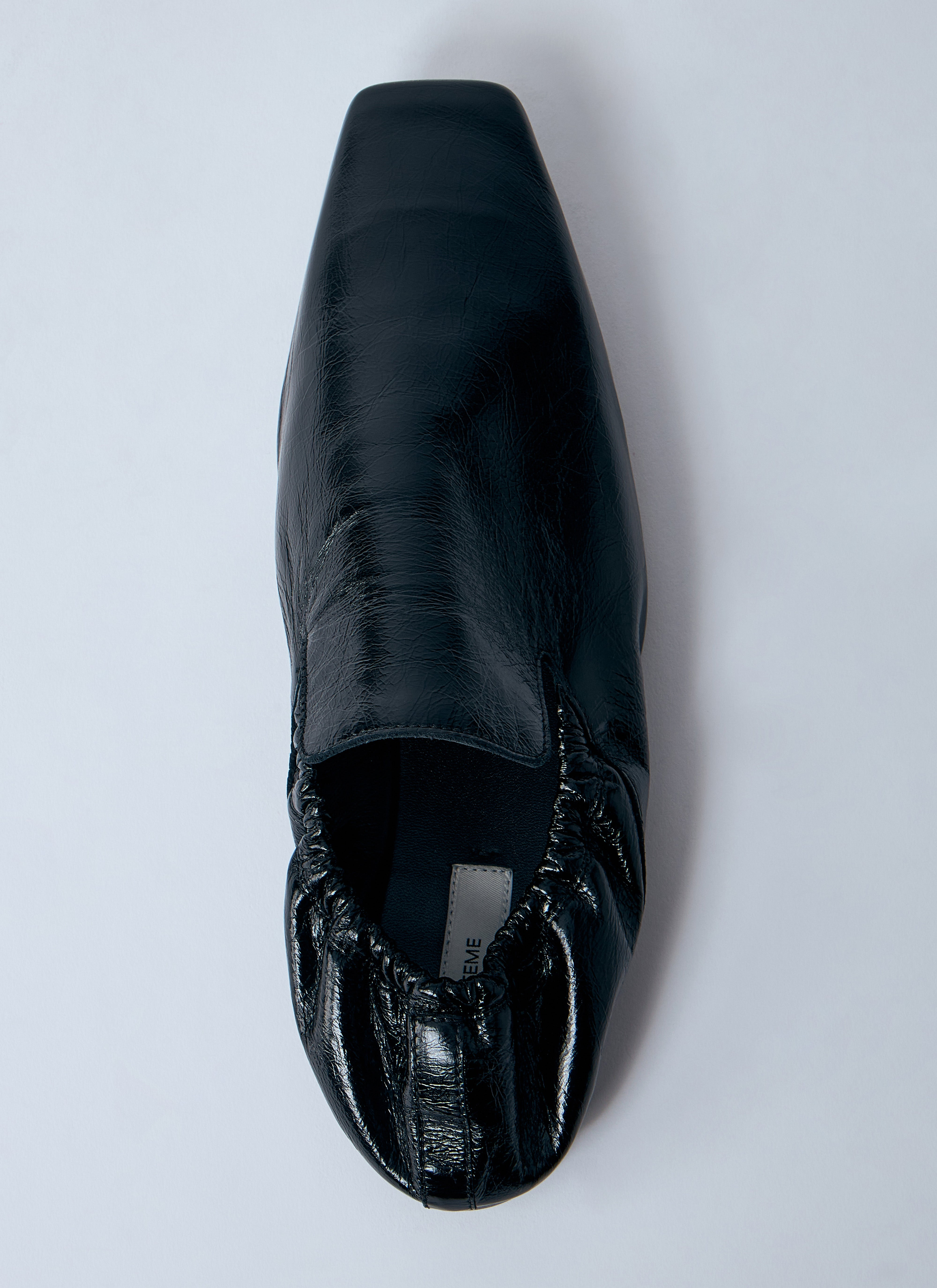 Toteme Women Elastic Leather Loafers - 6