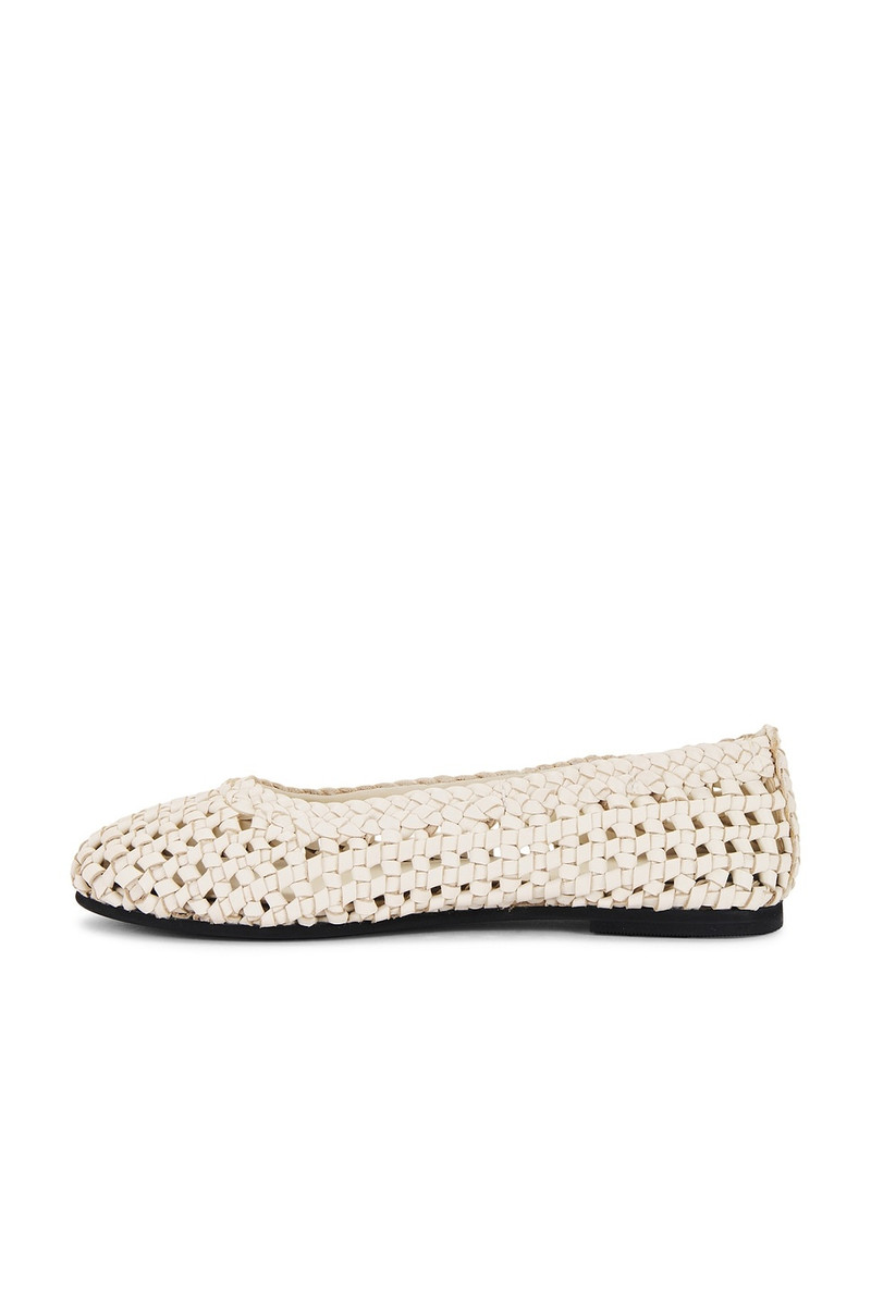 ST. AGNI Macrame Mesh Ballet Flats outlook