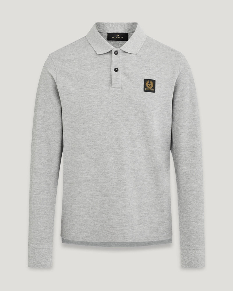 BELSTAFF LONG SLEEVED POLO 1
