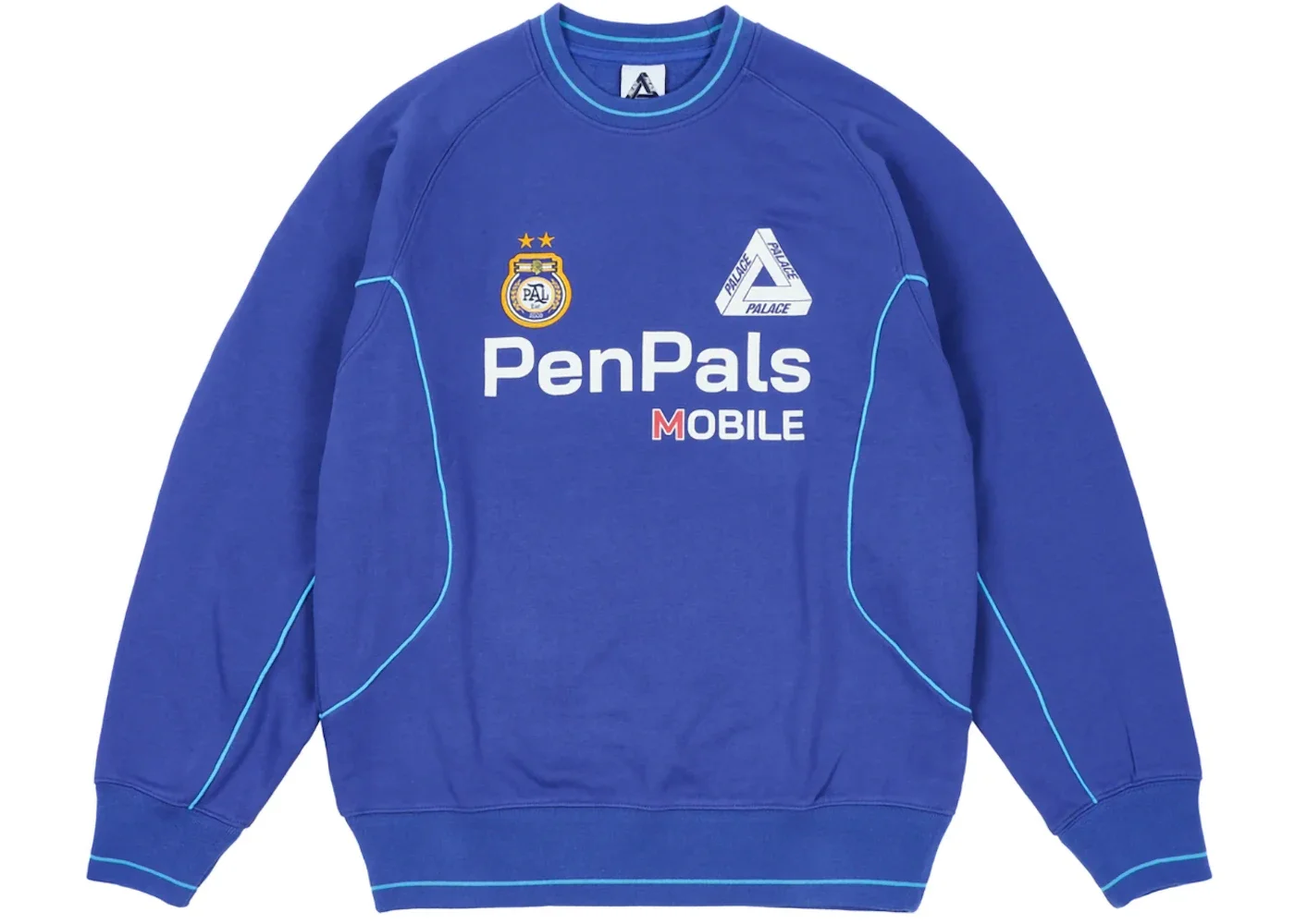 Palace Pen Pals Crew Blue - 1