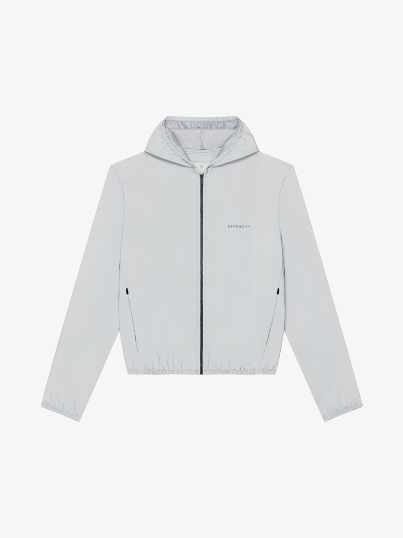 REFLECTIVE HOODED WINDREAKER 1