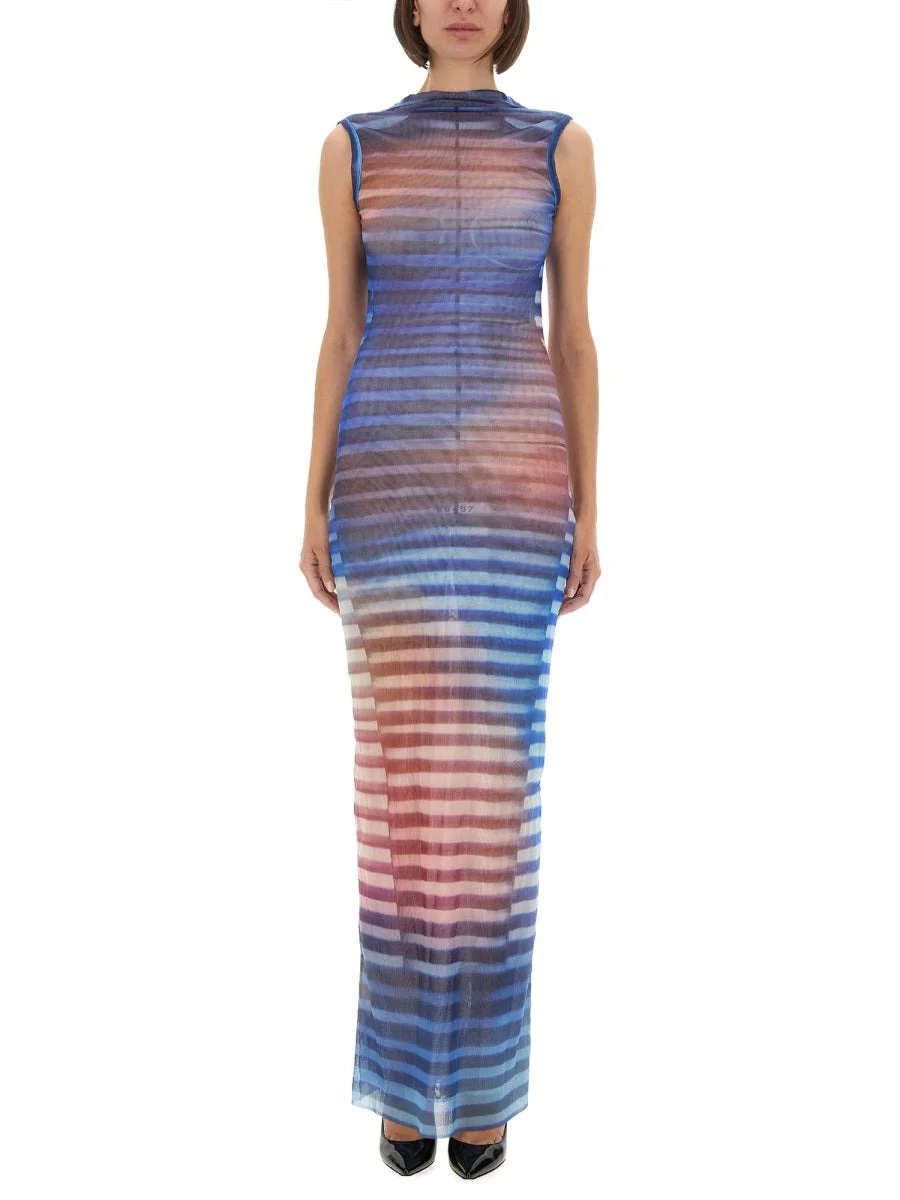 Jean Paul Gaultier Women Long Dress "Air" - 1
