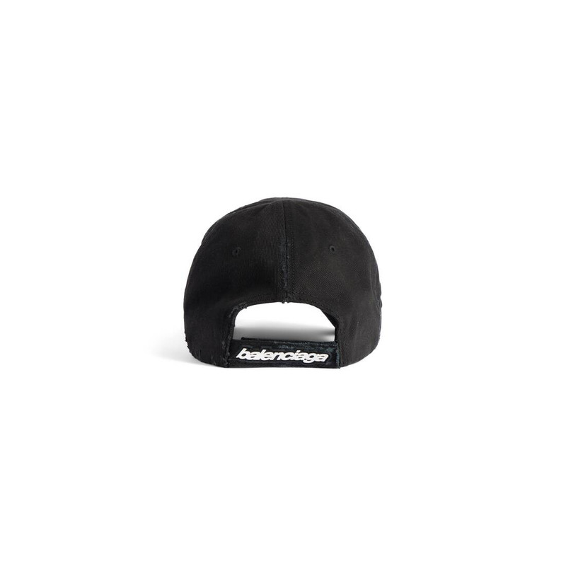 Men's Upcycled Cap in Black 3