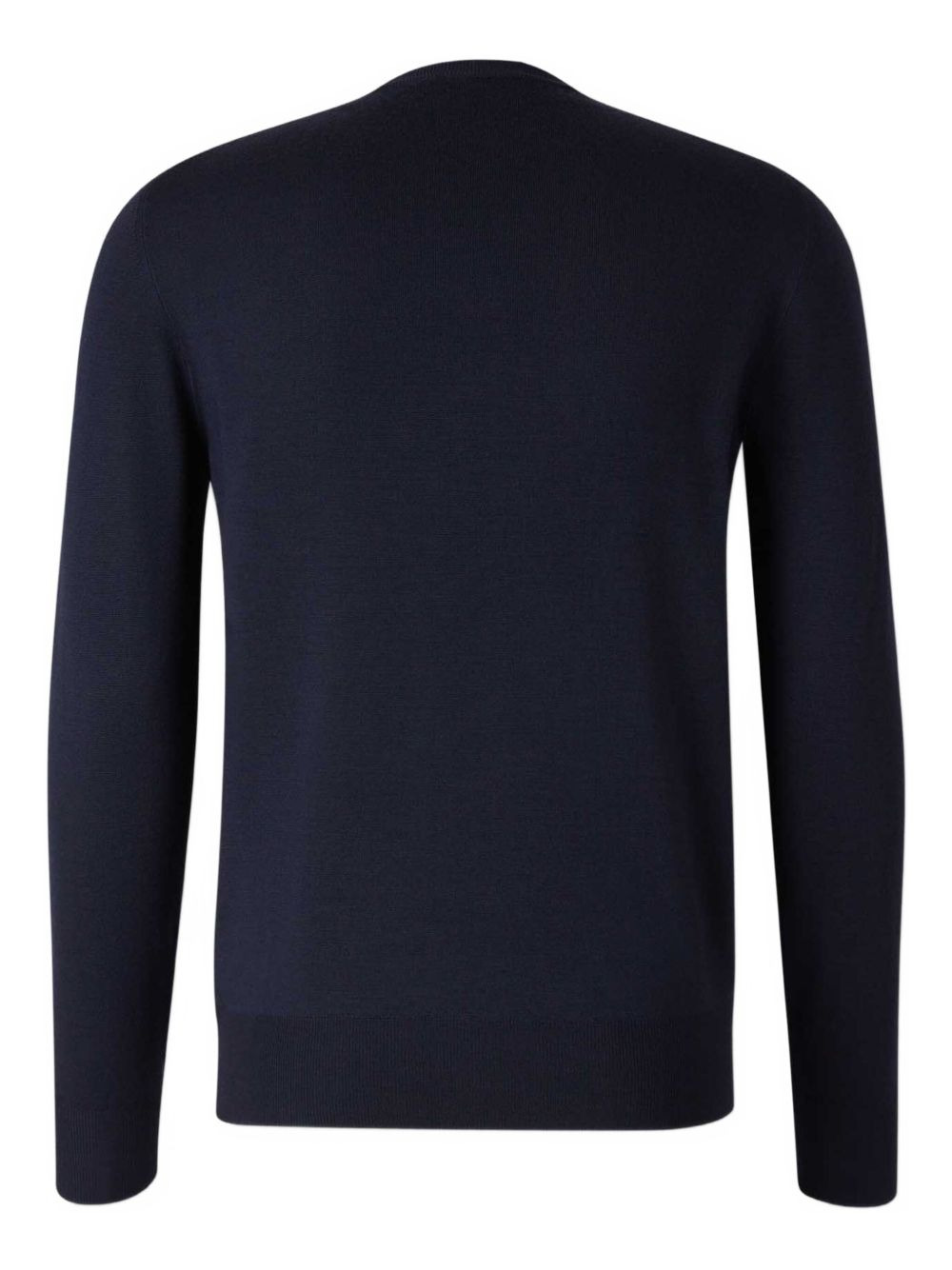 round-neck long-sleeve sweater - 2