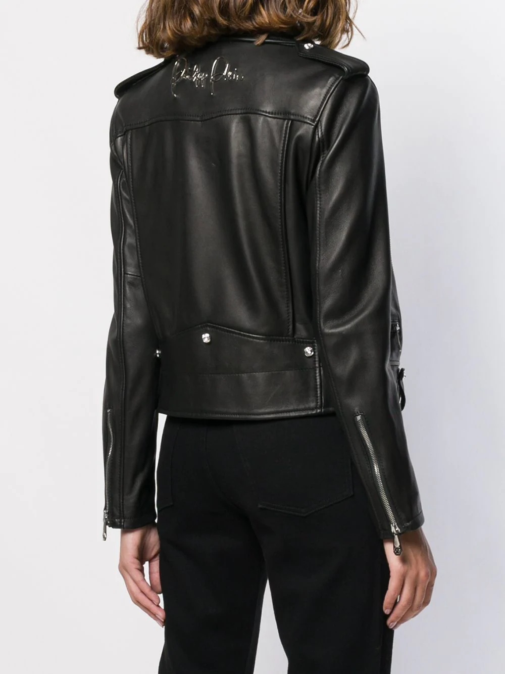 Statement biker jacket - 4