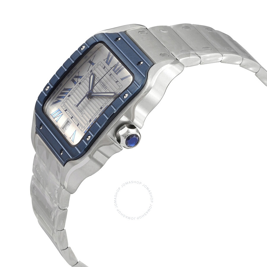 Cartier Santos De Cartier Automatic Silver Dial Men's Watch WSSA0047 - 2