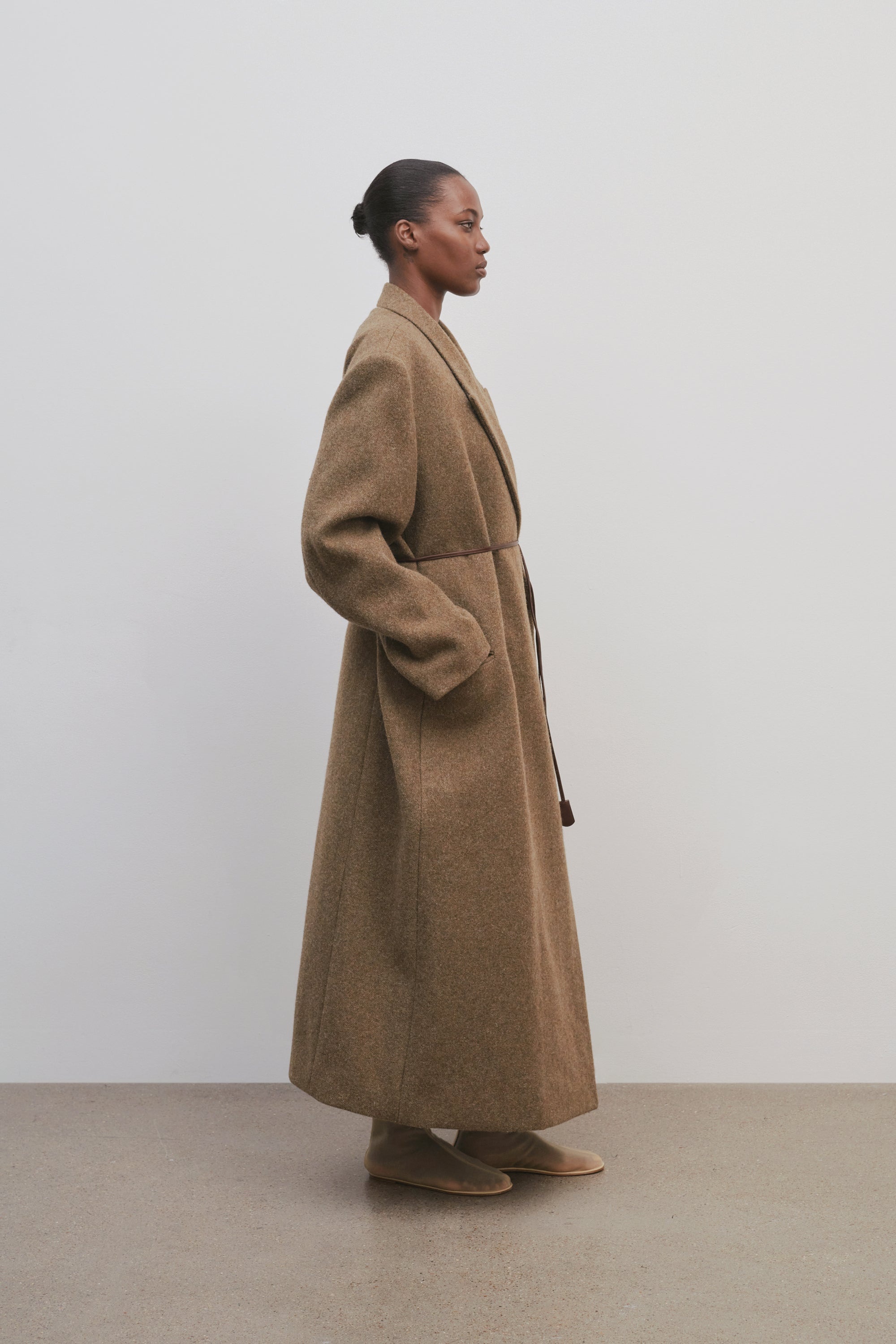 Dhani Coat in Wool - 5
