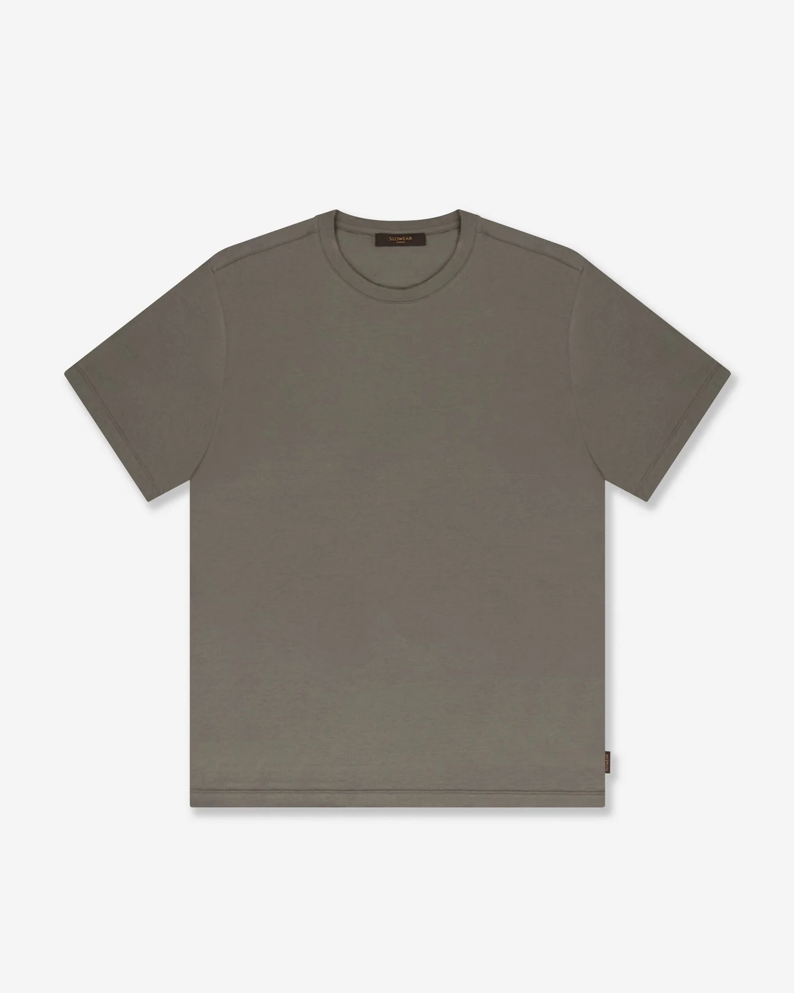 Slim fit cotton and silk jersey T-shirt - 1