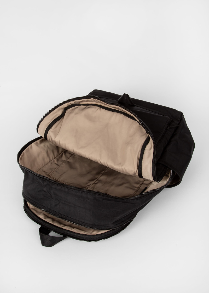 Nylon Ripstop Zebra Logo Backpack 4