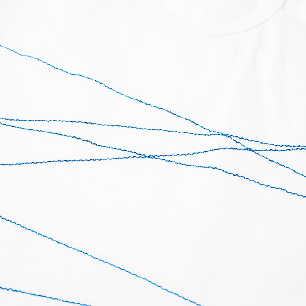 Comme des Garcons Homme Zig Zag Stitch Detail Tee - 2