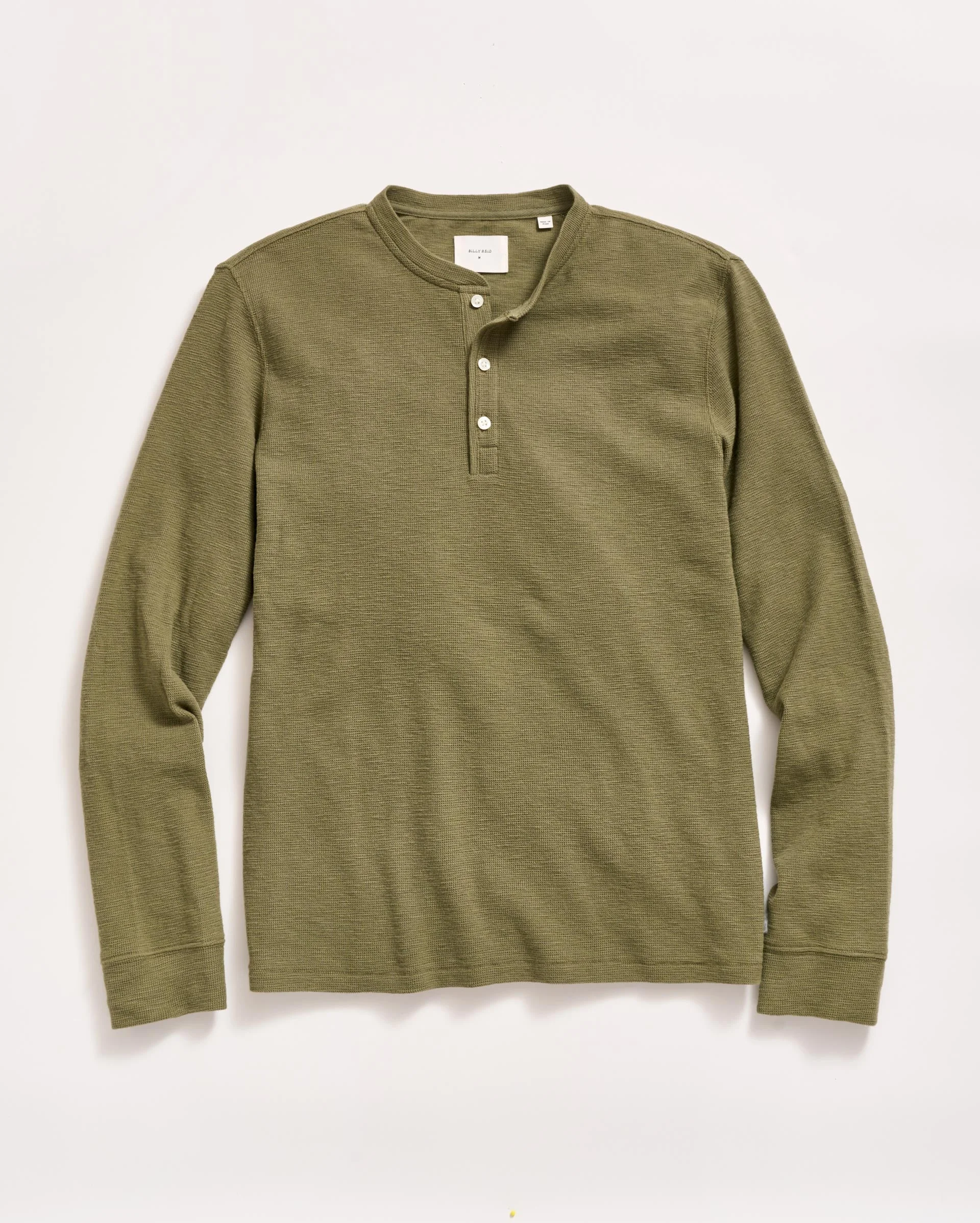 Slub Tuck Henley - 1