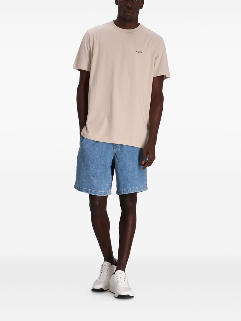 BOSS denim shorts outlook