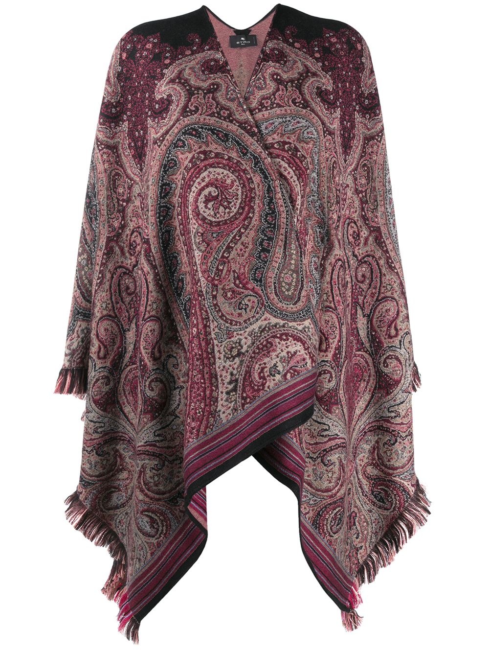 paisley print kaftan - 1