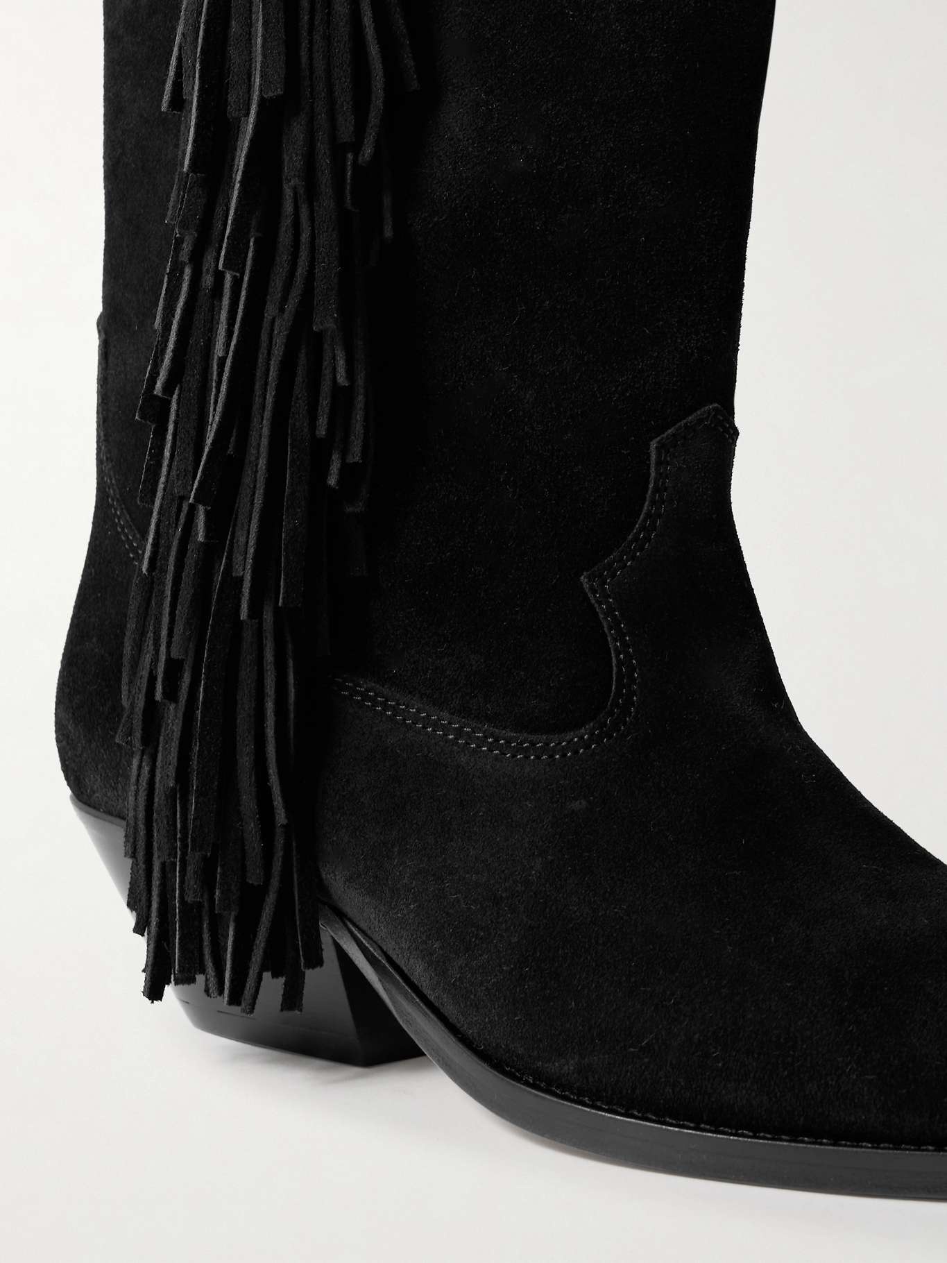 Duerto fringed suede boots - 4