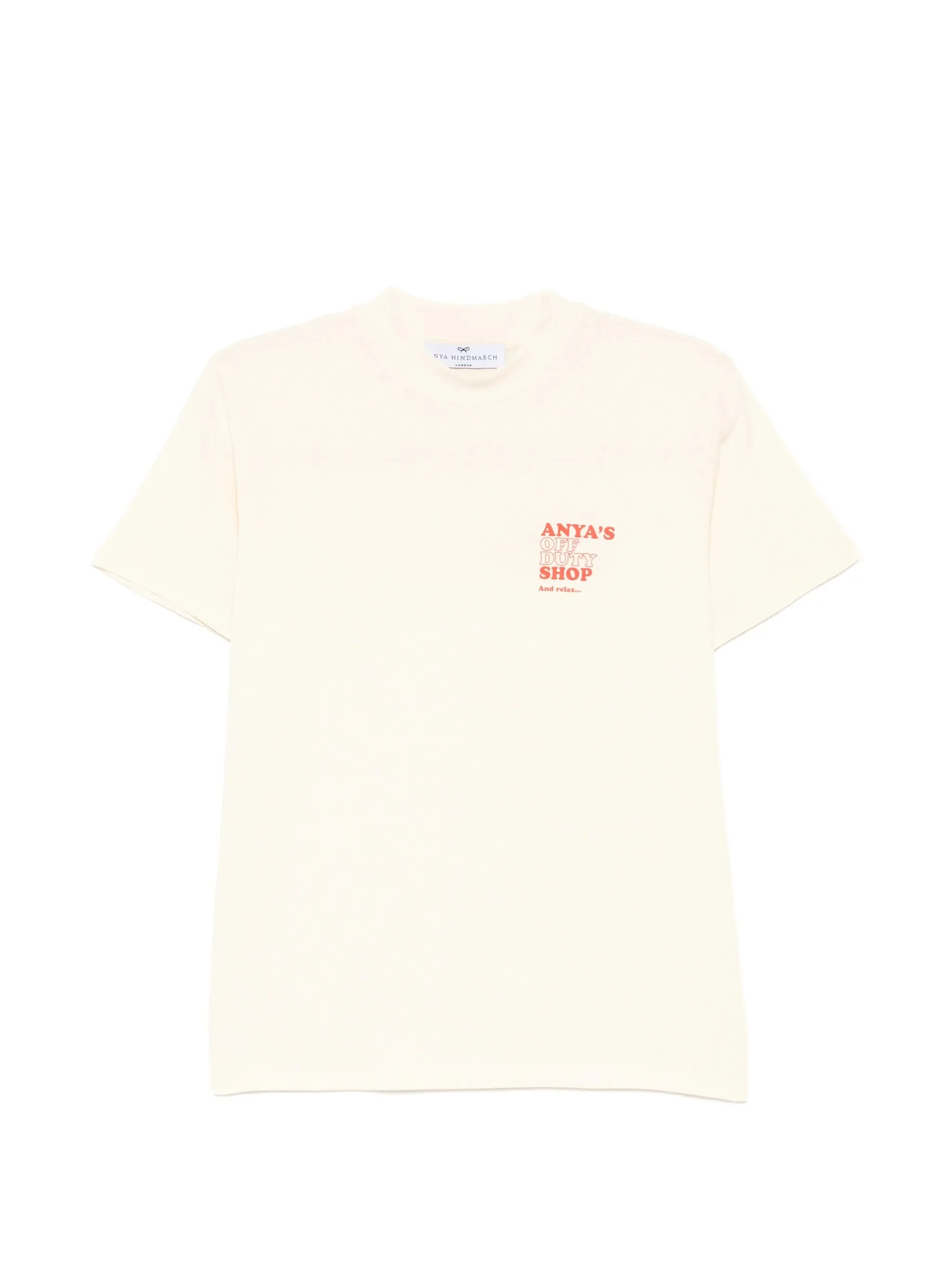 Anya Hindmarch Logo-print Crew Neck T-shirt - 1