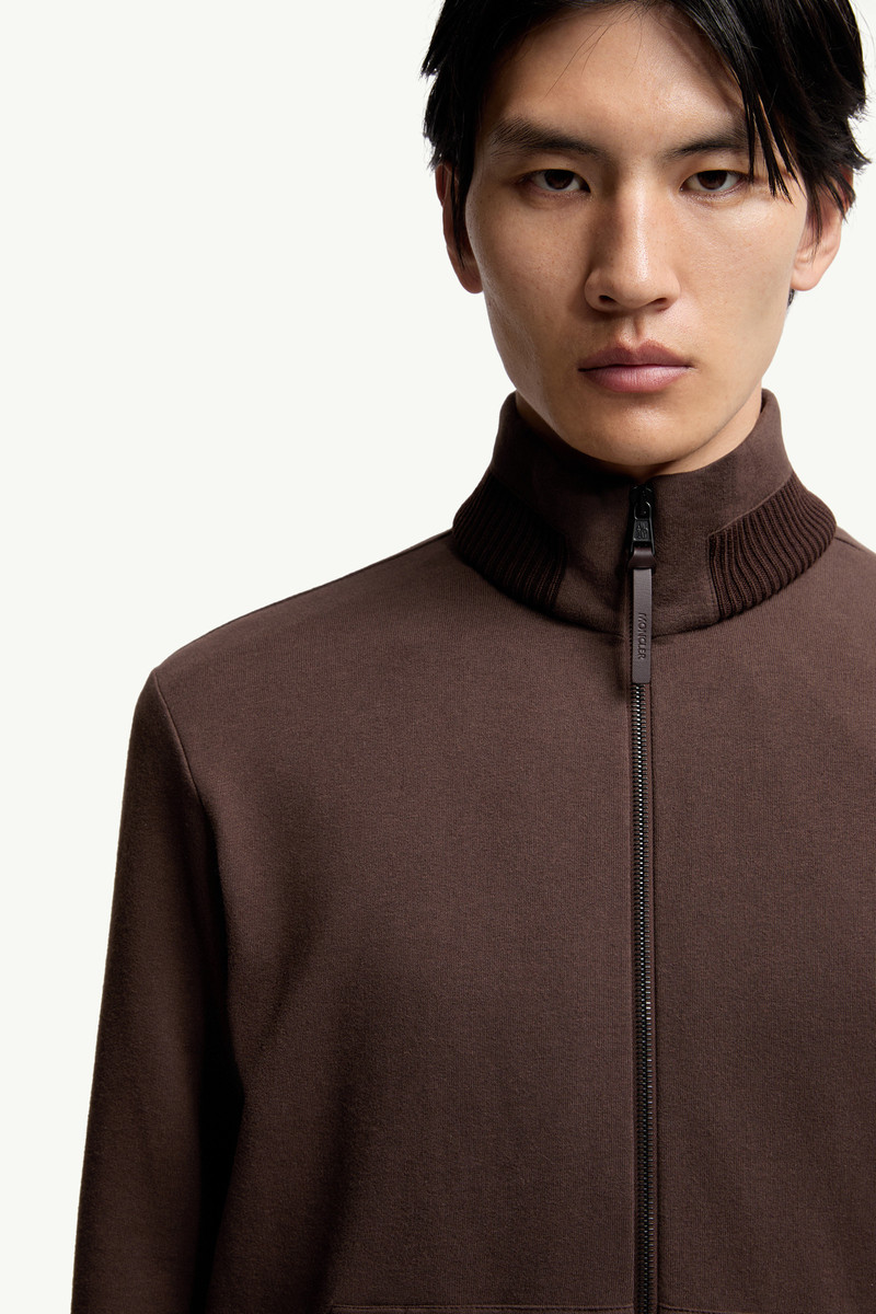 Cotton & Cashmere Zip-Up Sweatshirt 6