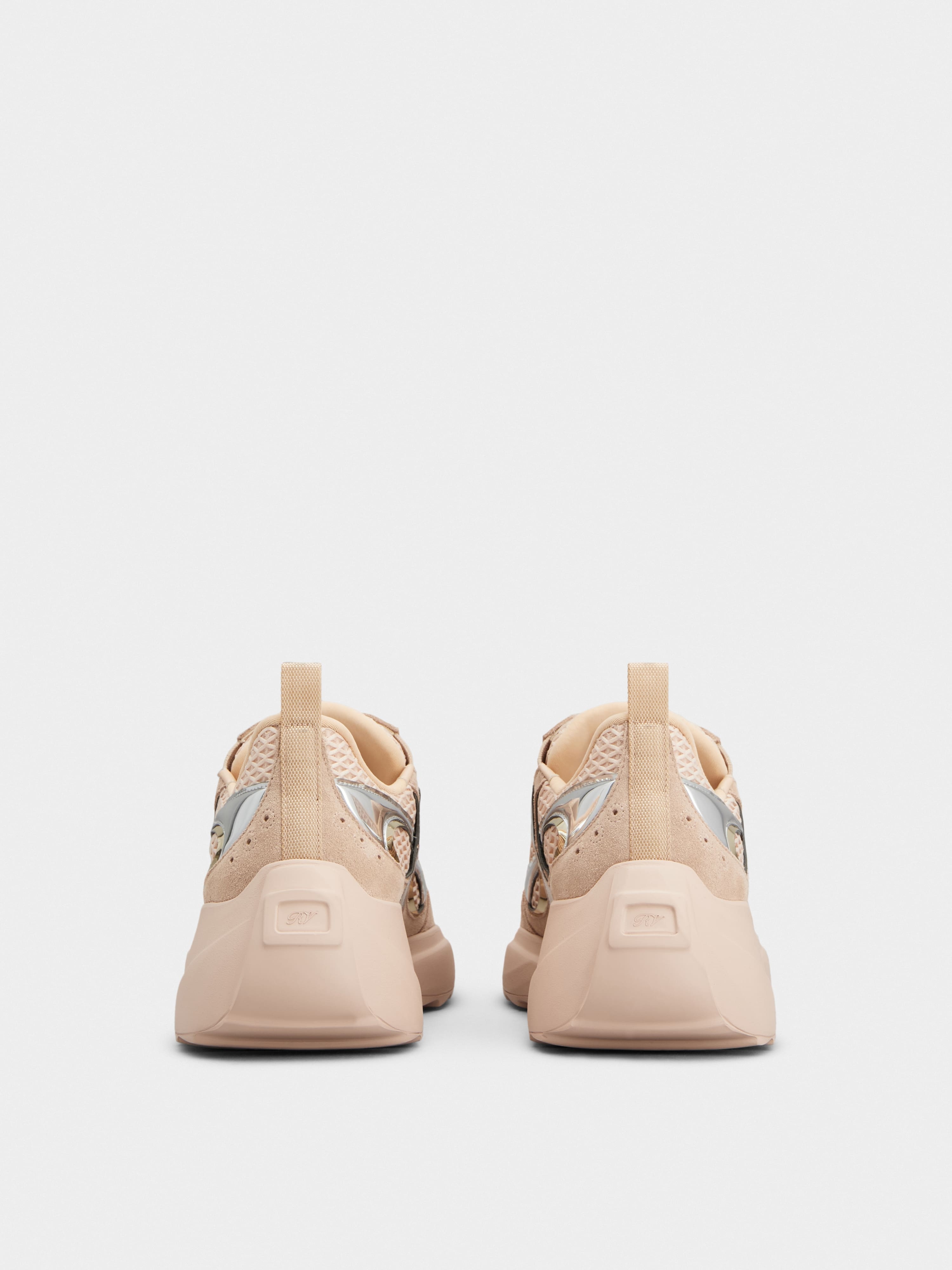 Viv' on the Run Sneakers in suede and fabric - 5