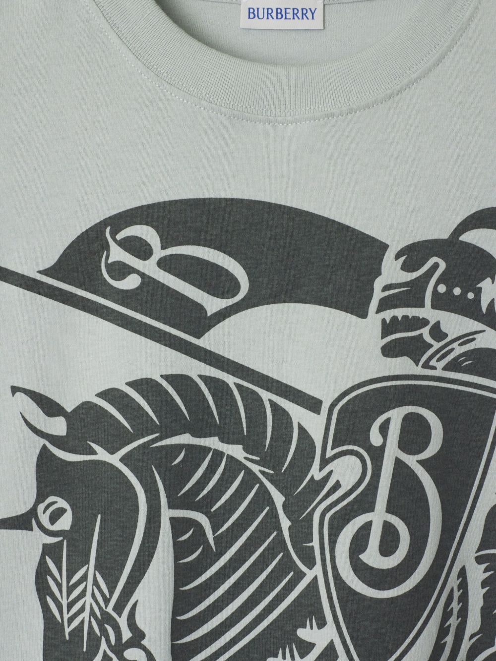 Equestrian Knight-motif T-shirt - 5