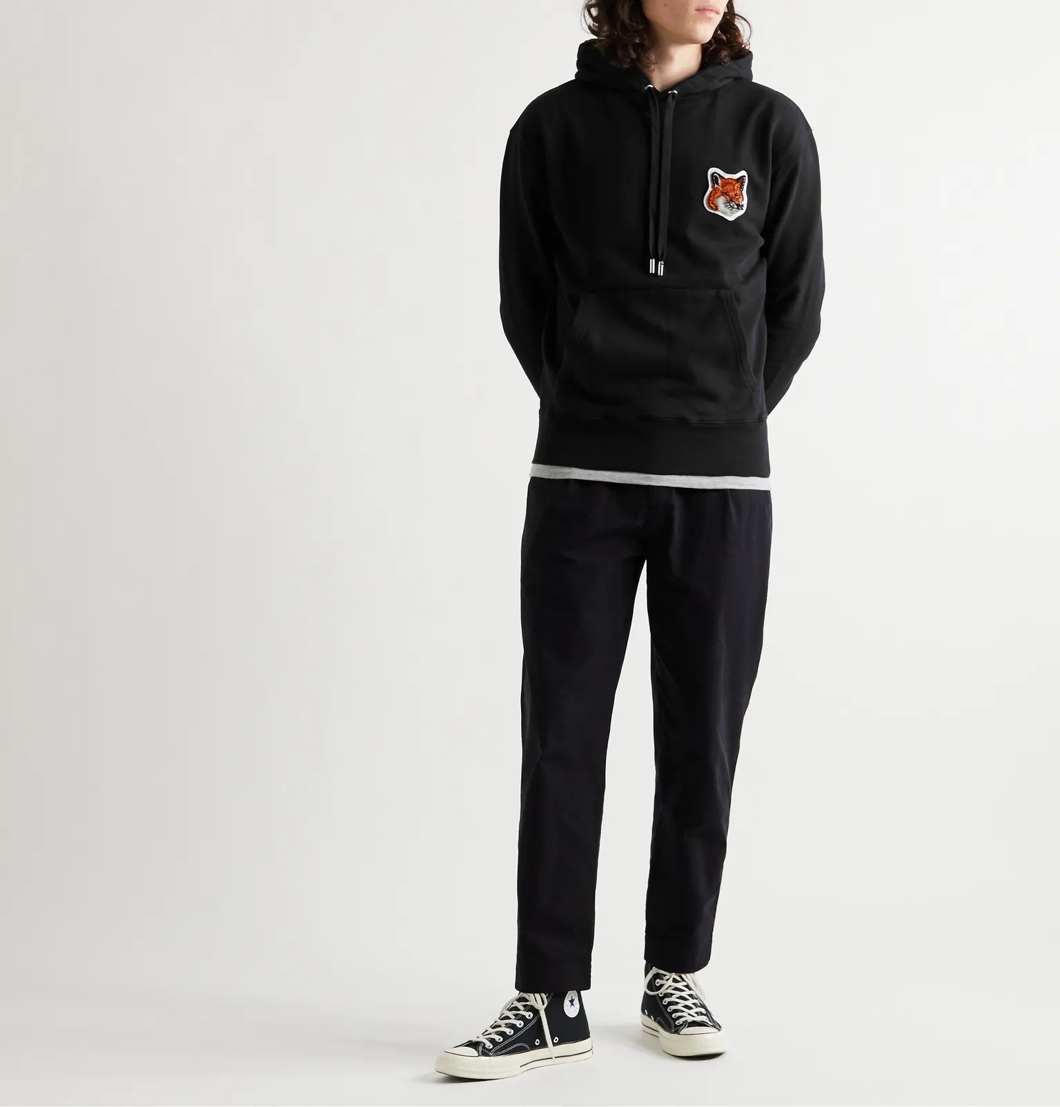 Logo-Appliquéd Loopback Cotton-Jersey Hoodie - 11