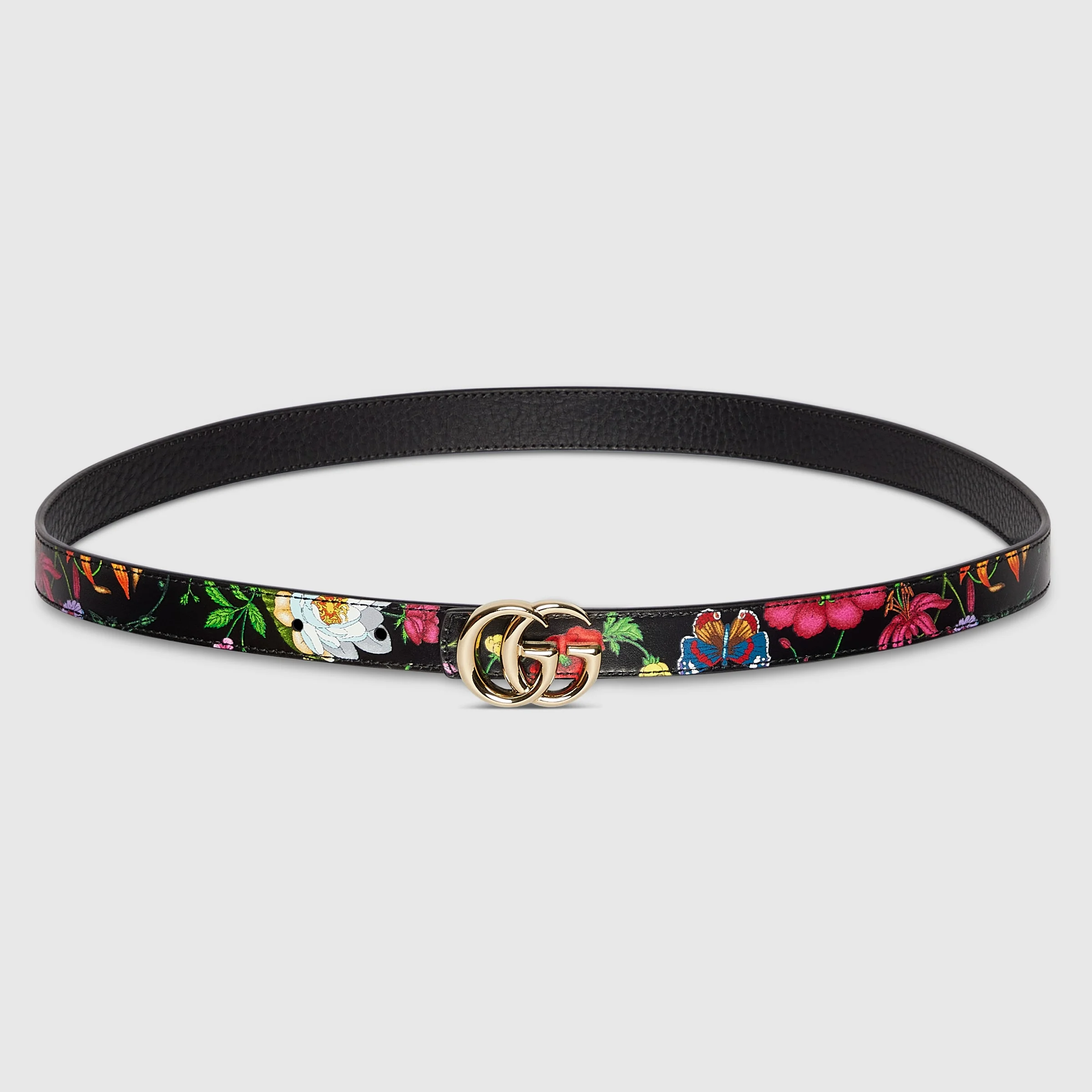 Reversible GG Marmont thin belt - 1