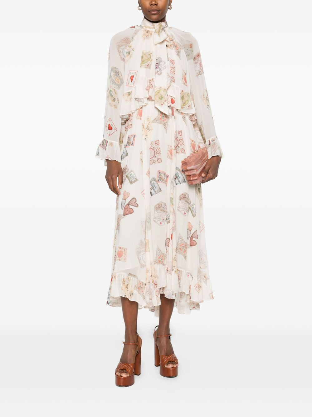 Hypnotic Flutter asymmetric dress - 2