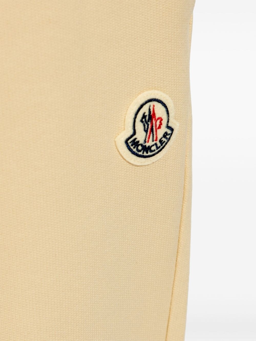 logo-patch cotton track pants - 5