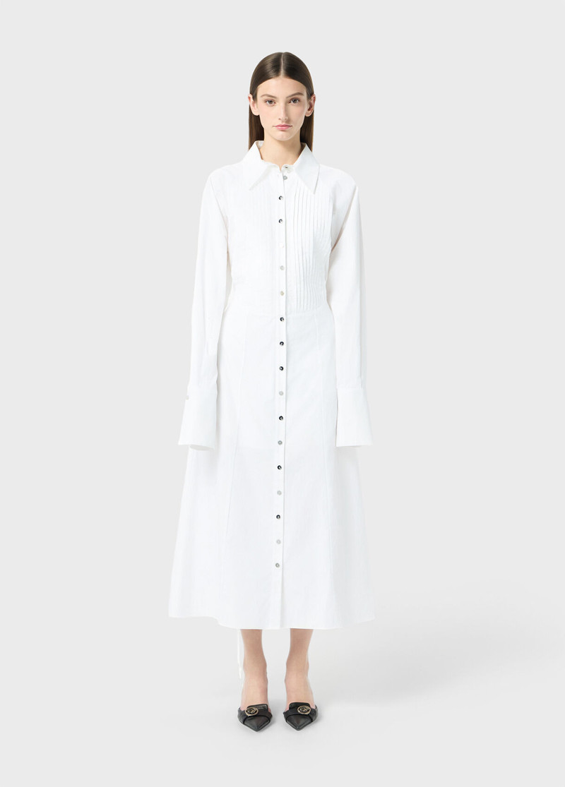 Blumarine POPLIN SHIRT DRESS WITH BELT outlook