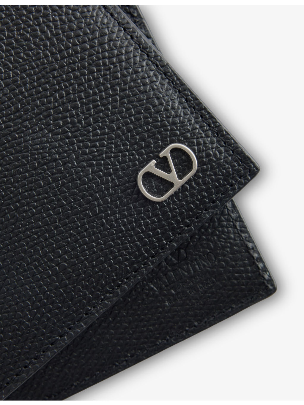 VLogo Bifold Leather Wallet - 2
