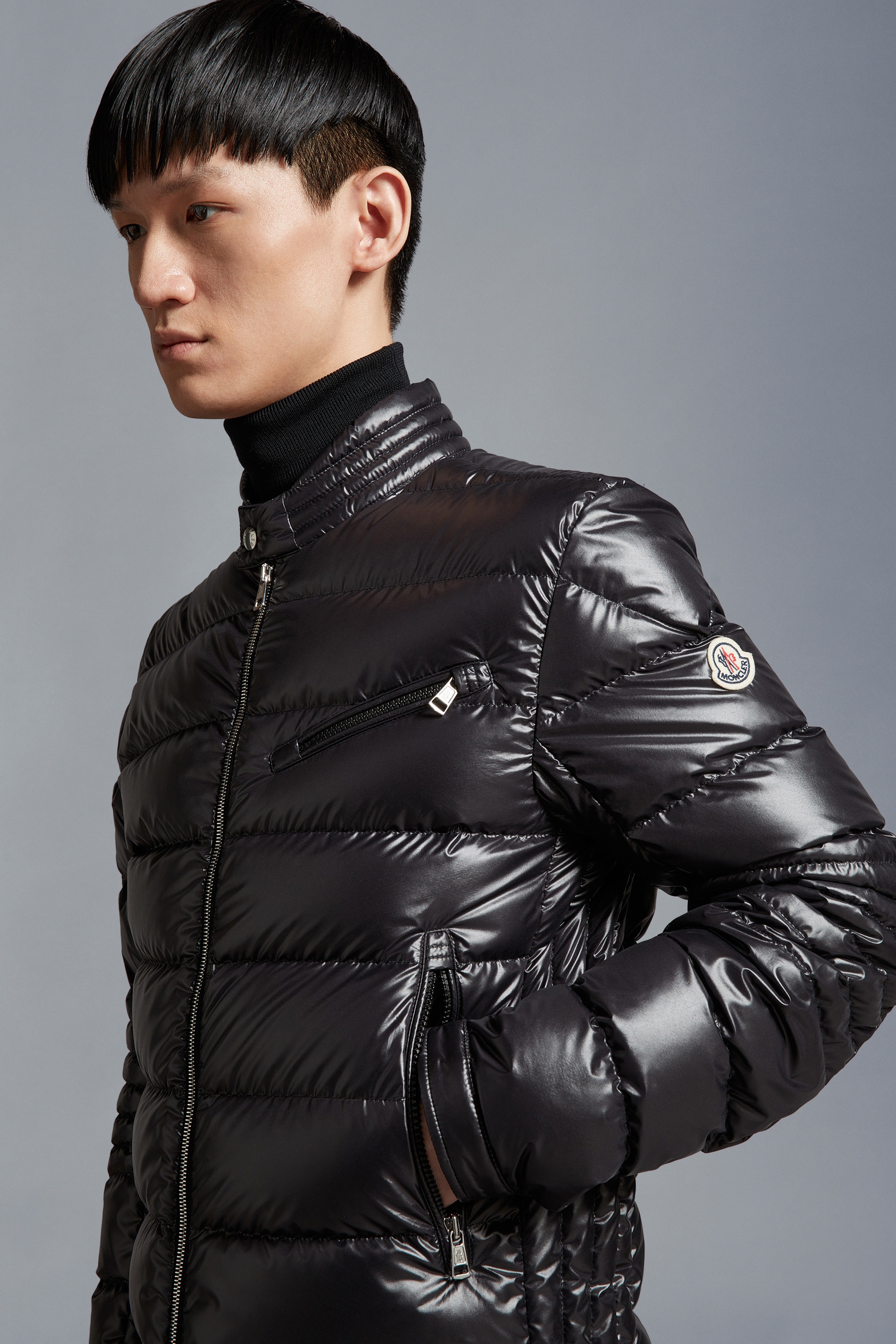 Moncler Authie Short Down Jacket | REVERSIBLE