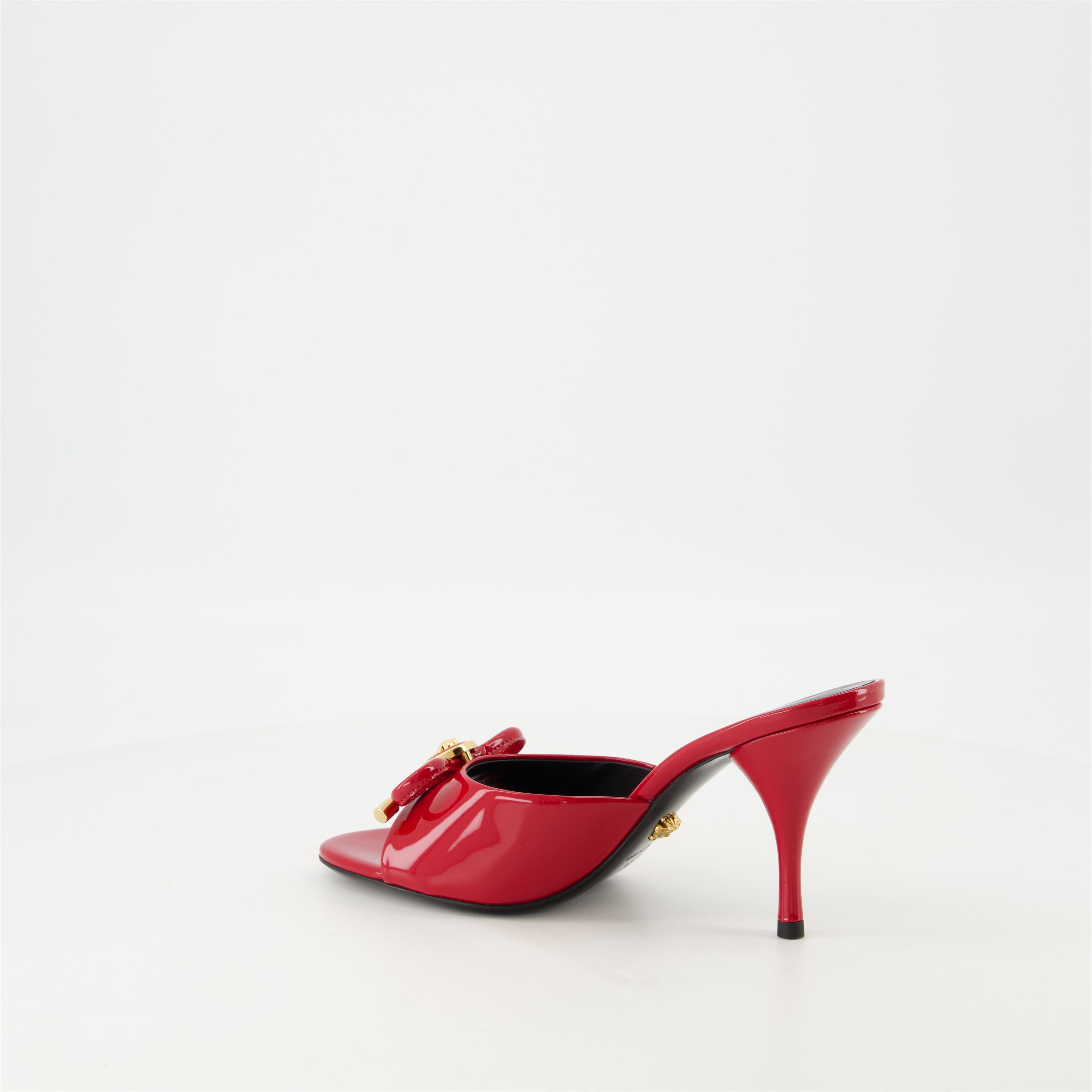 Mules à talon Bow - 3