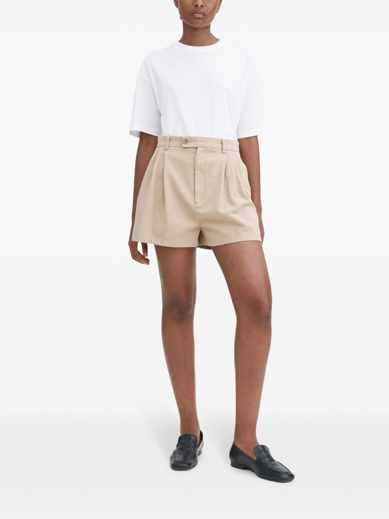 FILIPPA K high-waisted organic cotton shorts outlook