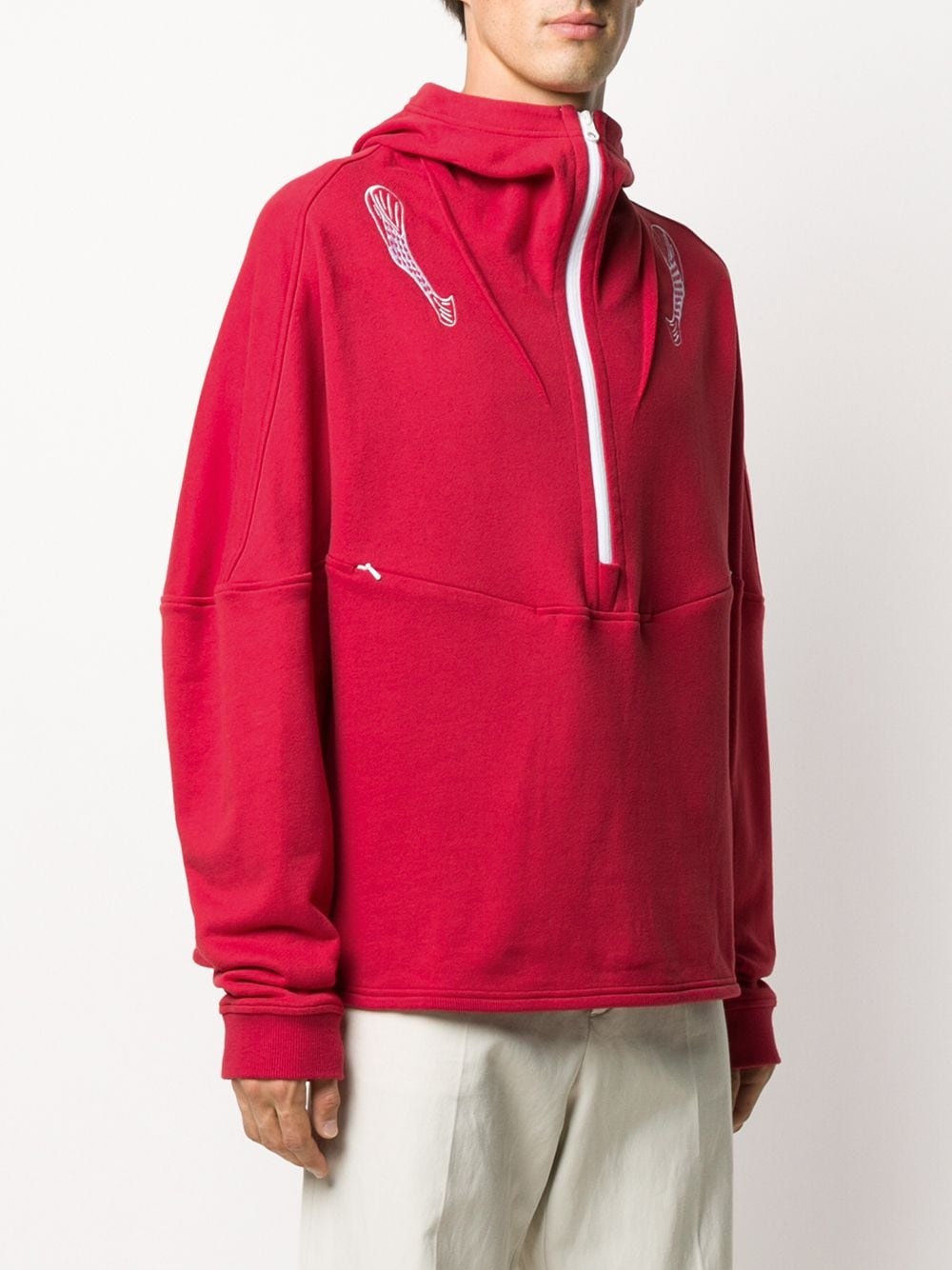 Brinda half-zip hooded sweatshirt - 3