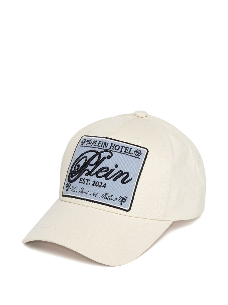 embroidered-patch baseball cap 1