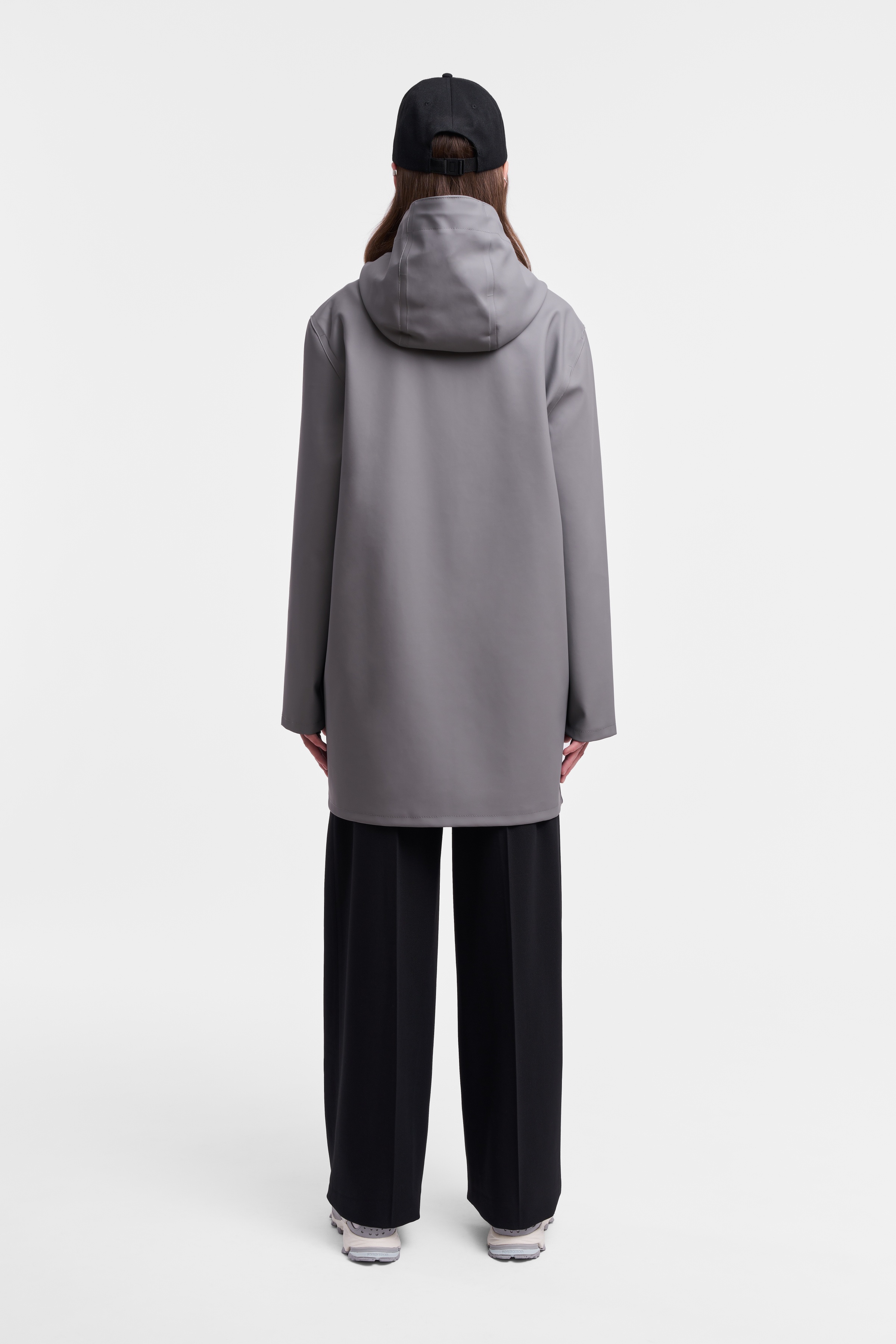 Stockholm Raincoat Grey - 4