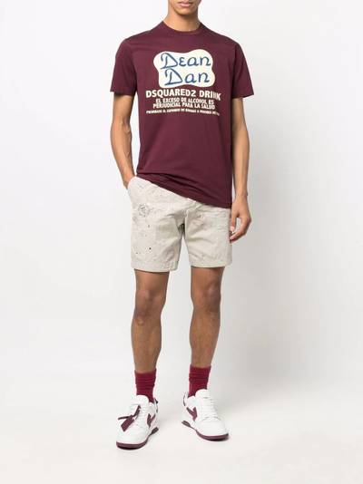 DSQUARED2 logo-print short-sleeve T-shirt outlook