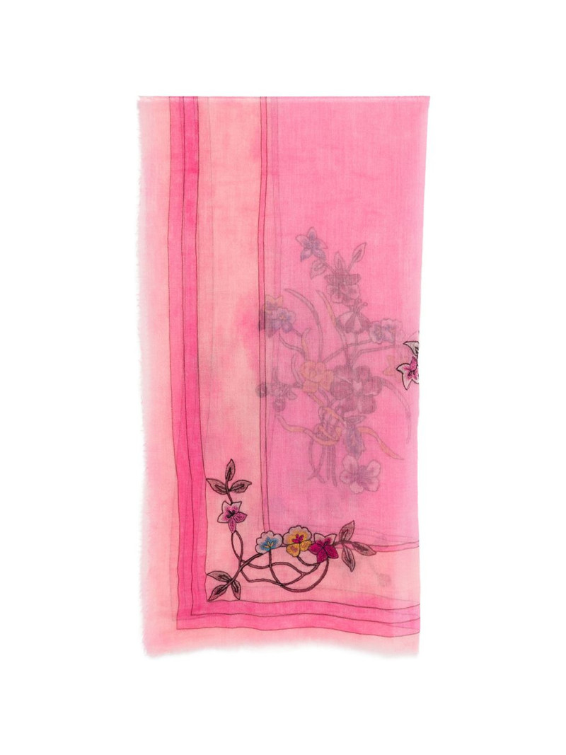 floral scarf 1