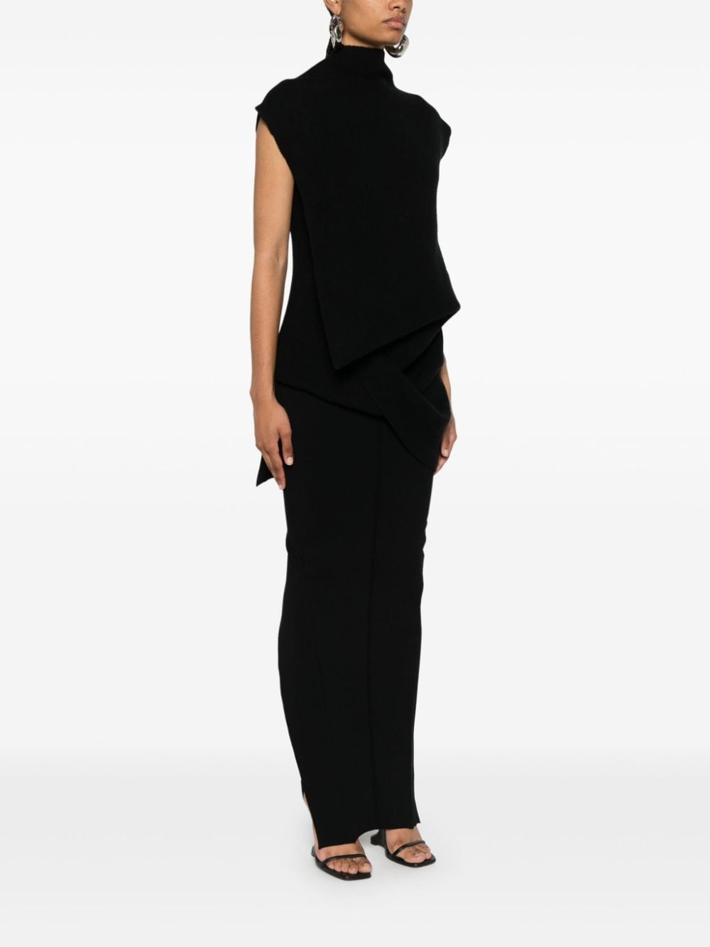 Jumbo Babel ribbed-knit vest - 3