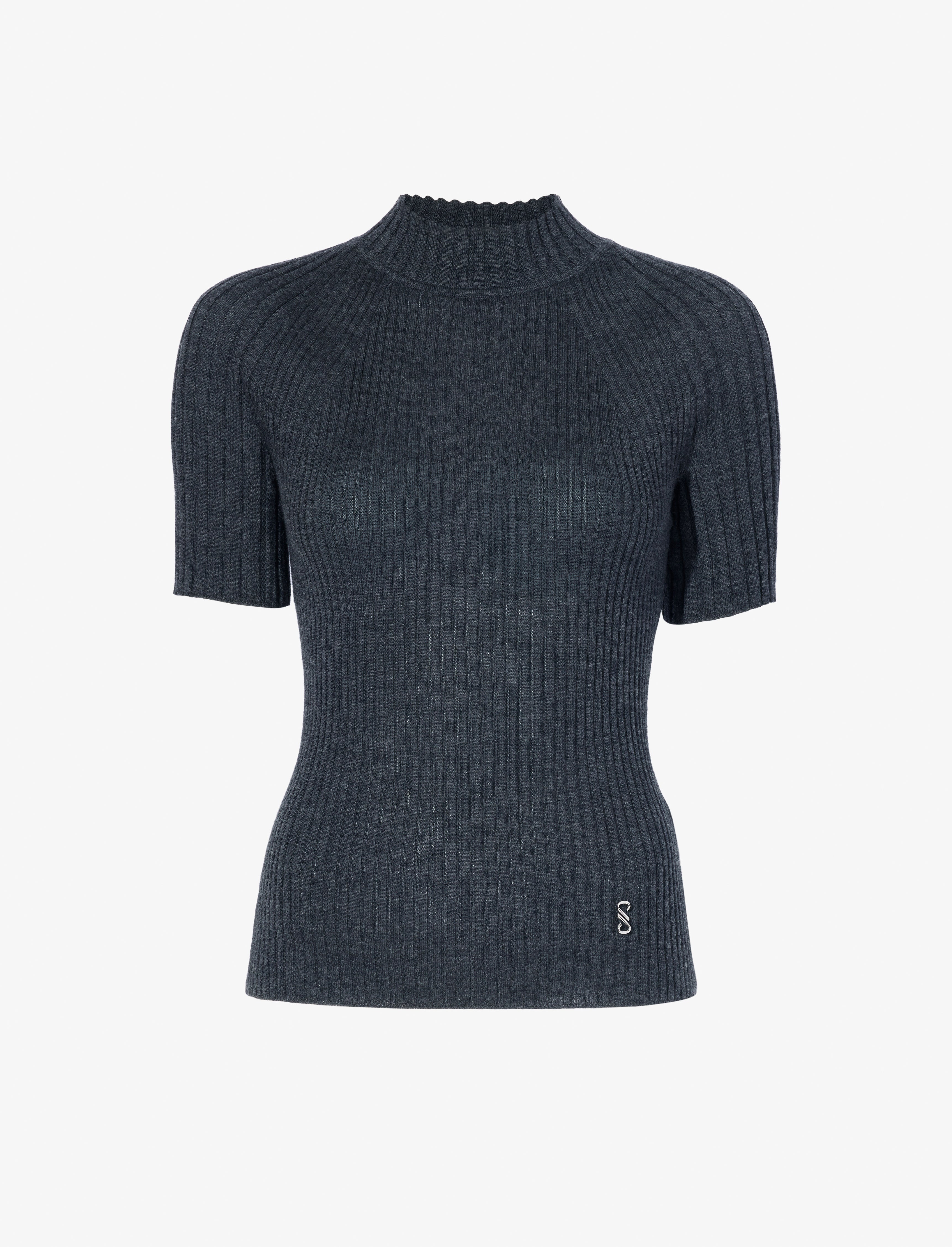 Jaden Top in Superfine Merino Silk - 1