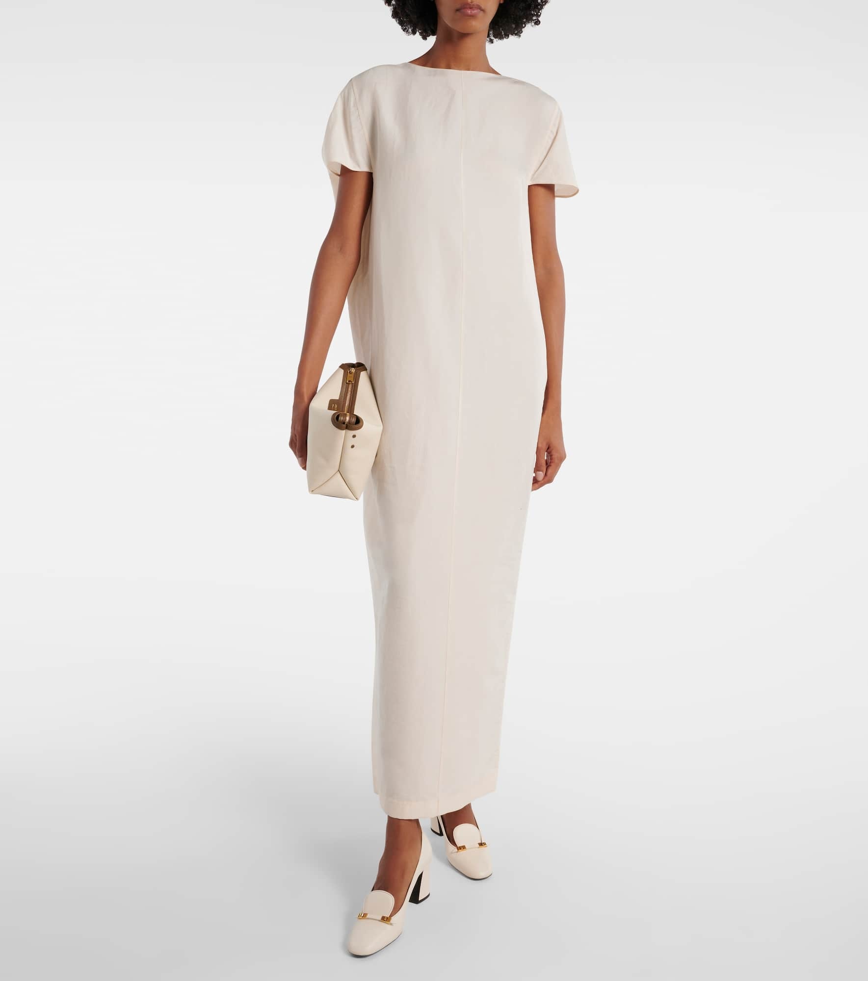 Webster silk and cotton organza maxi dress - 2