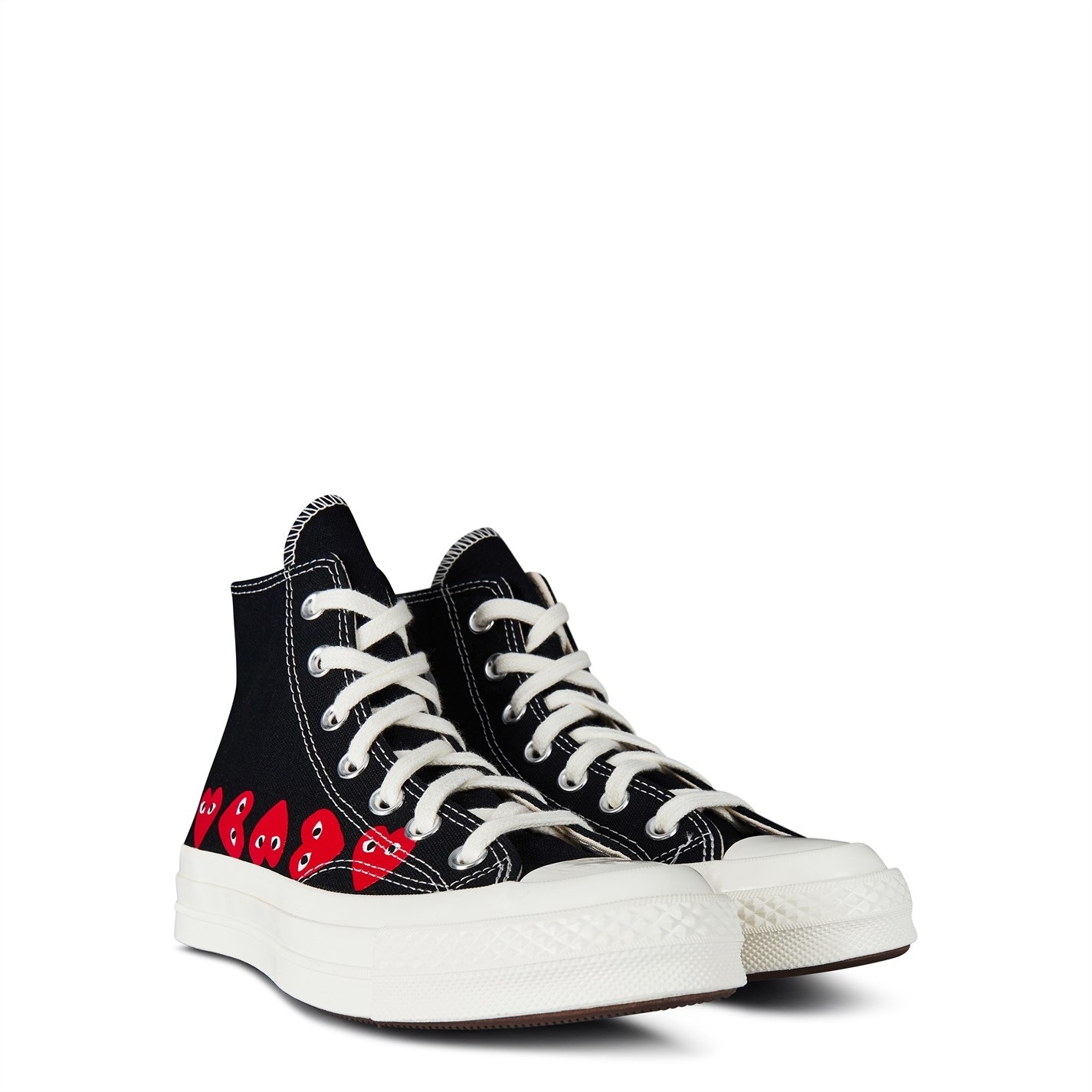 MULTI HEART HIGH TOP TRAINERS - 4