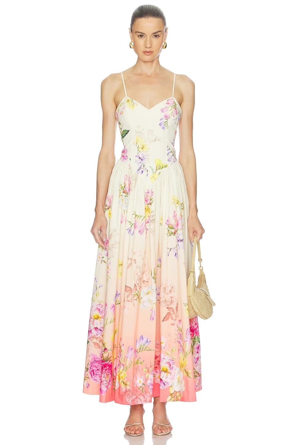 Corseted Maxi Dress - 1