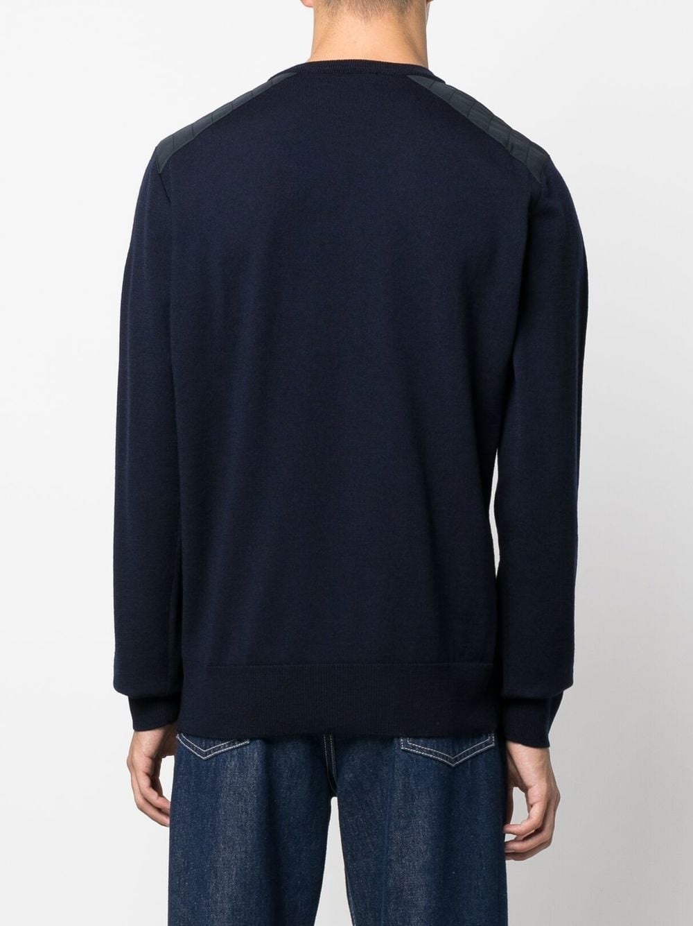 crew-neck wool jumper - 4