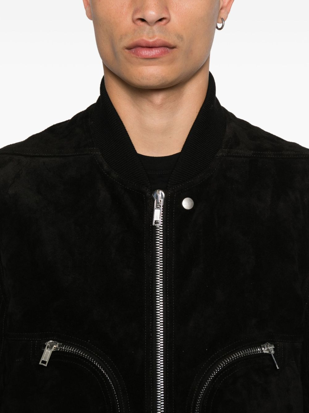 Bauhaus leather bomber jacket - 5